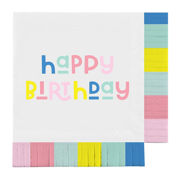 Happy Birthday Napkins