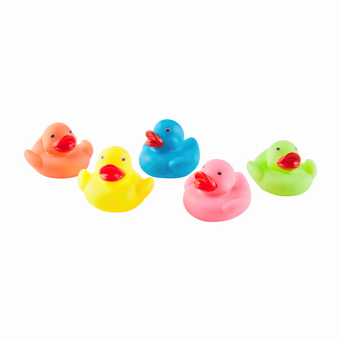 Light Up Rubber Baby Duck Bath Toys