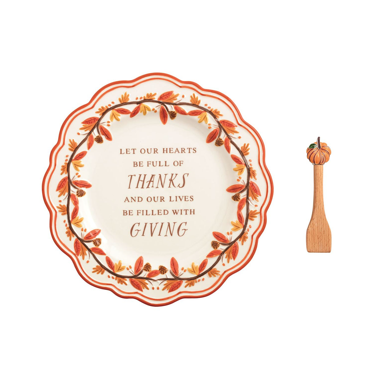 Thanks & Giving Platter Set