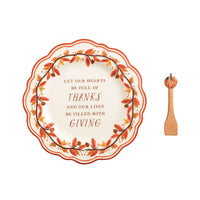 Thanks & Giving Platter Set