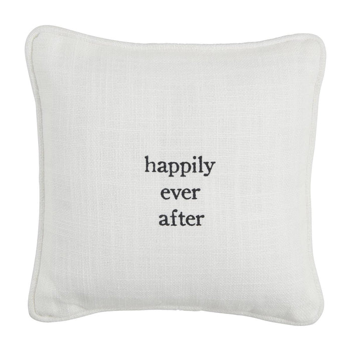 Happily Ever After Mini Wedding Pillow