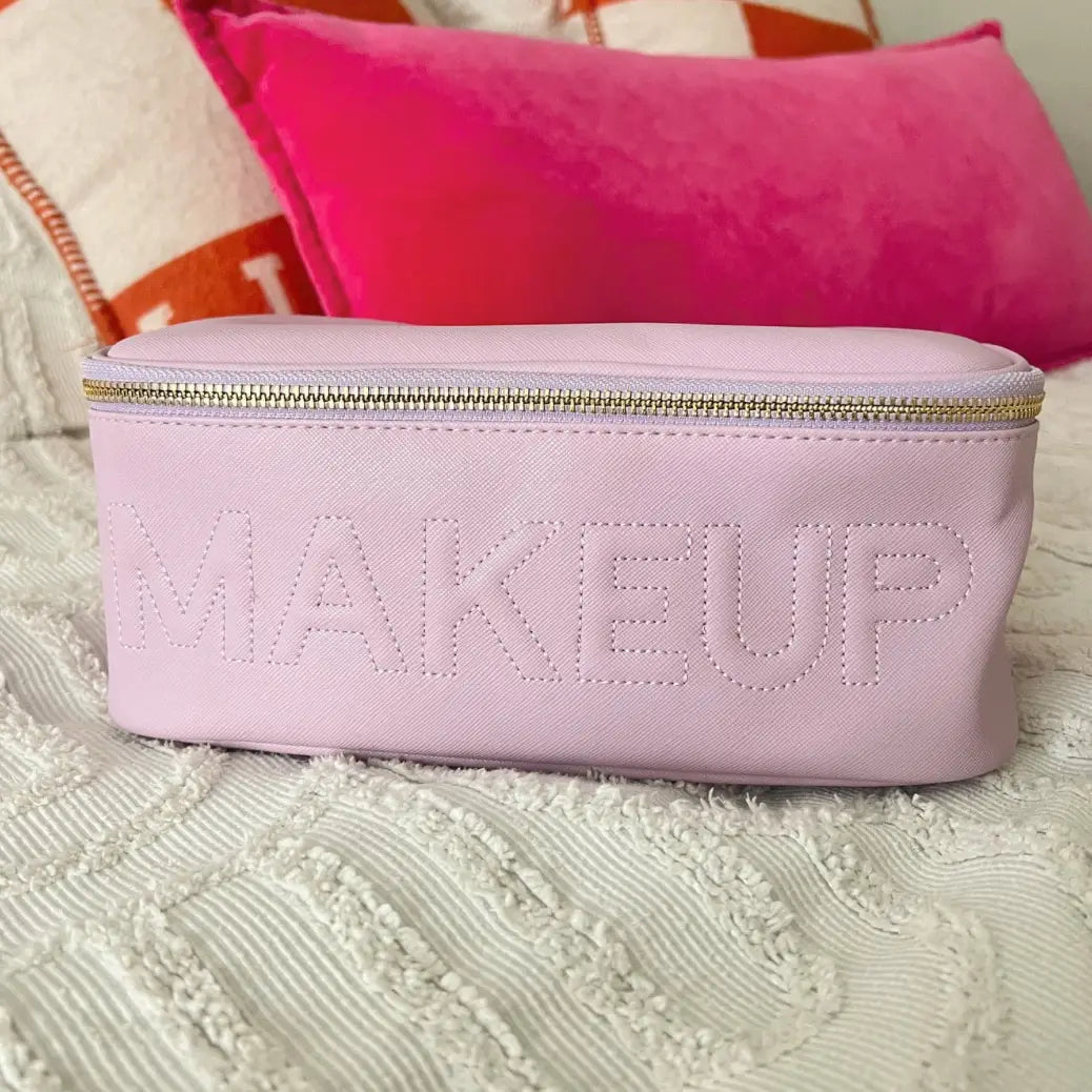 Leather Makeup Bag