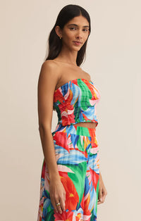 Bijou Villa Floral Top-FINAL SALE