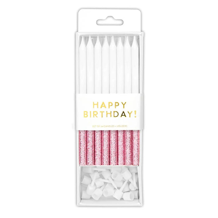 Birthday Candle-Pink