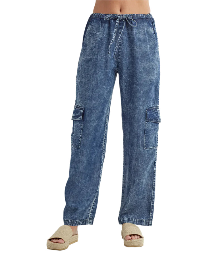 Denim Cargo Pant