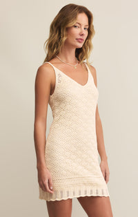 Charmer Crochet Mini Dress-FINAL SALE