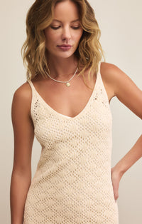 Charmer Crochet Mini Dress-FINAL SALE