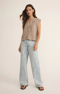 Cliffside V-Neck Airy Tank
