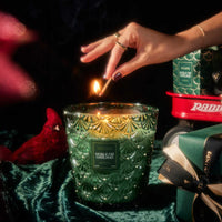 Noble Fir Garland 3W Hearth Candle
