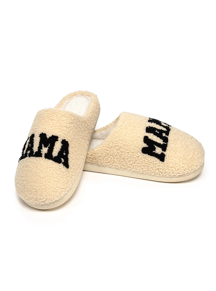 Black Mama Slippers