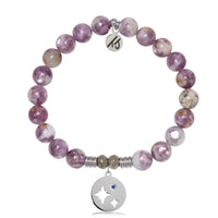 Lepidolite Quartz Bracelet