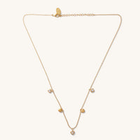 Love Me Gold Heart Necklace