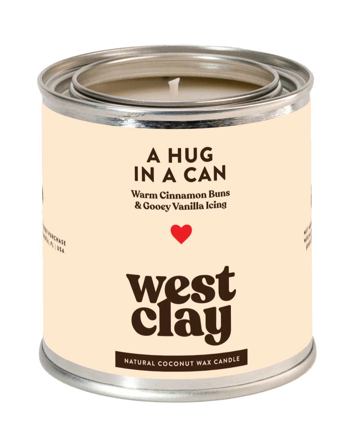 A Hug in a Can Candle