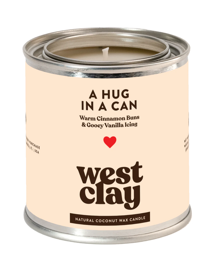 A Hug in a Can Candle