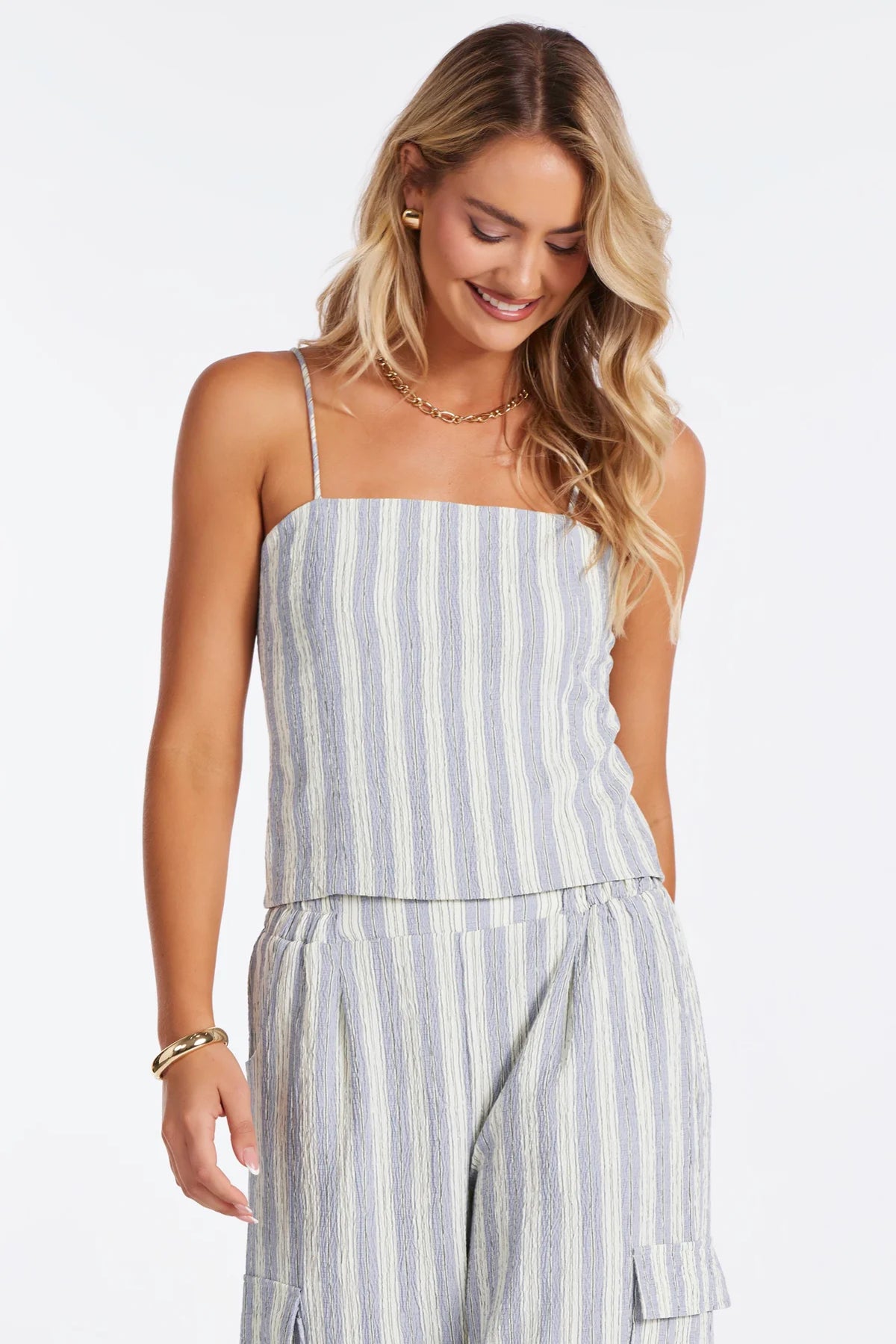 Coastal Crop Top-FINAL SALE
