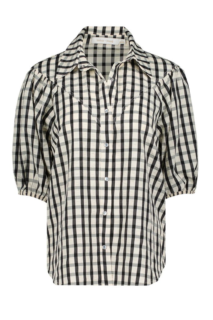 Laurel Gingham Top