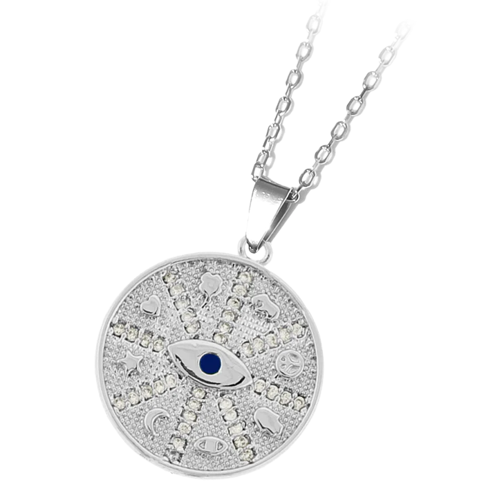 Protection Sterling Silver Necklace