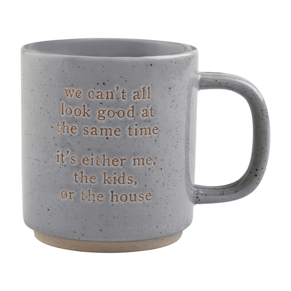 Gray Funny Mom Mug