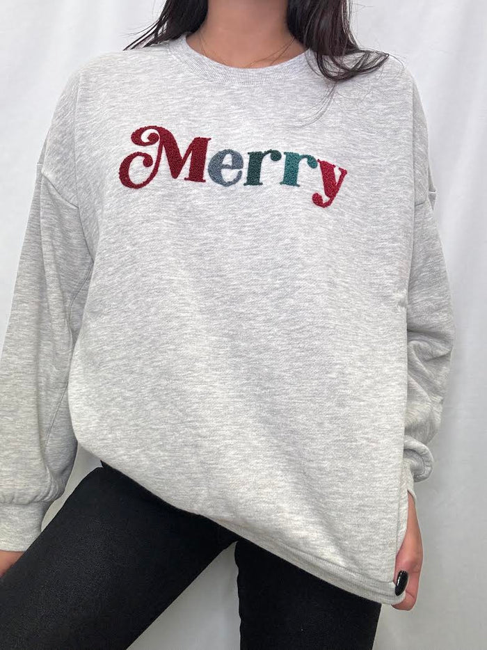 Merry Fleece Light Heather Grey