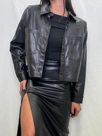 All Day Faux Leather Jacket