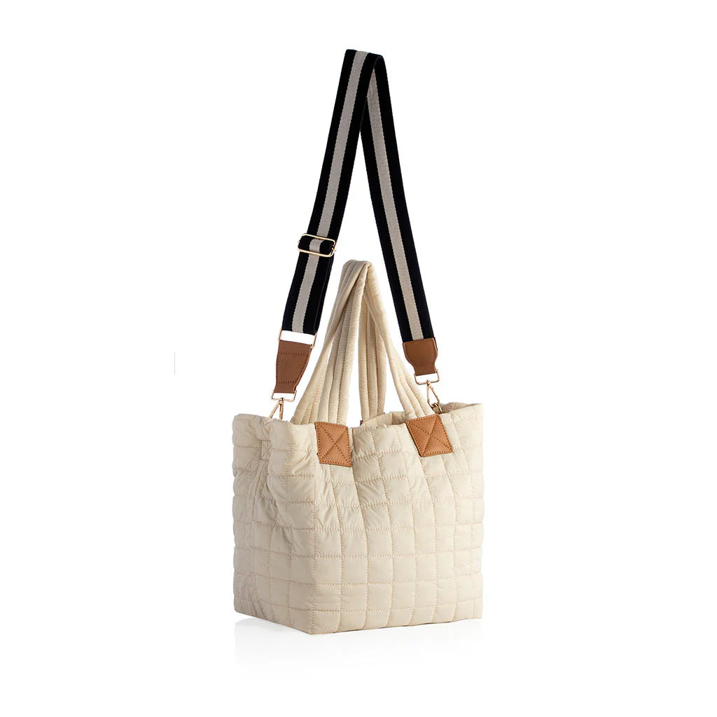 Ezra Tote in Ivory