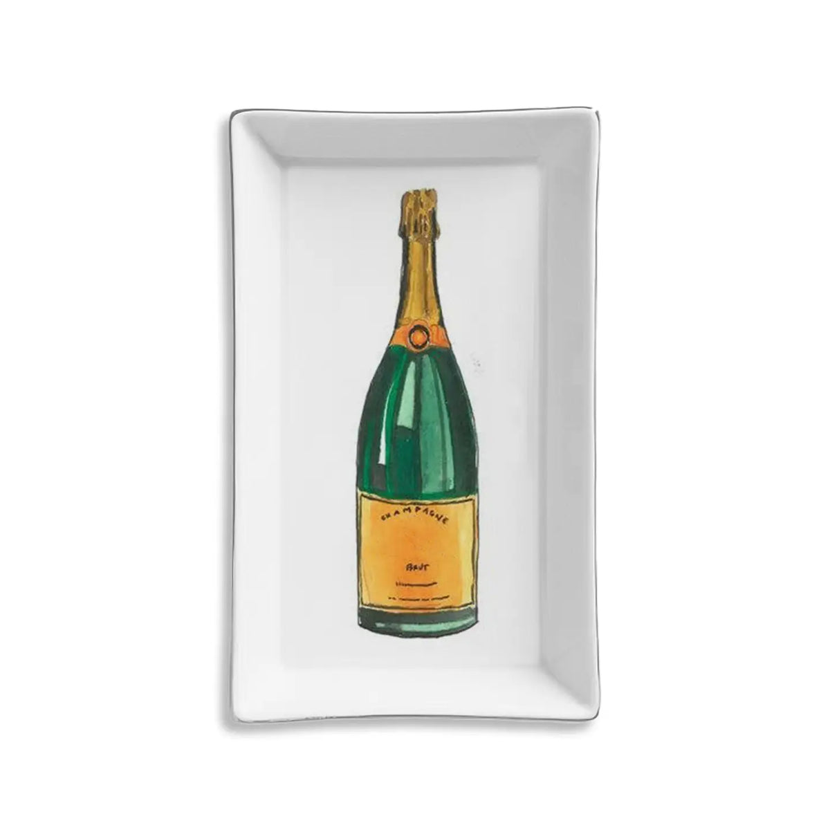 Champagne Ceramic Tray