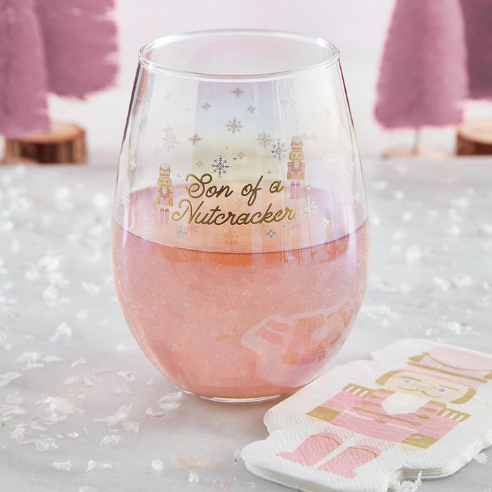 Nutcracker Wine Glass