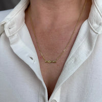 Gold Filled Mama Necklace