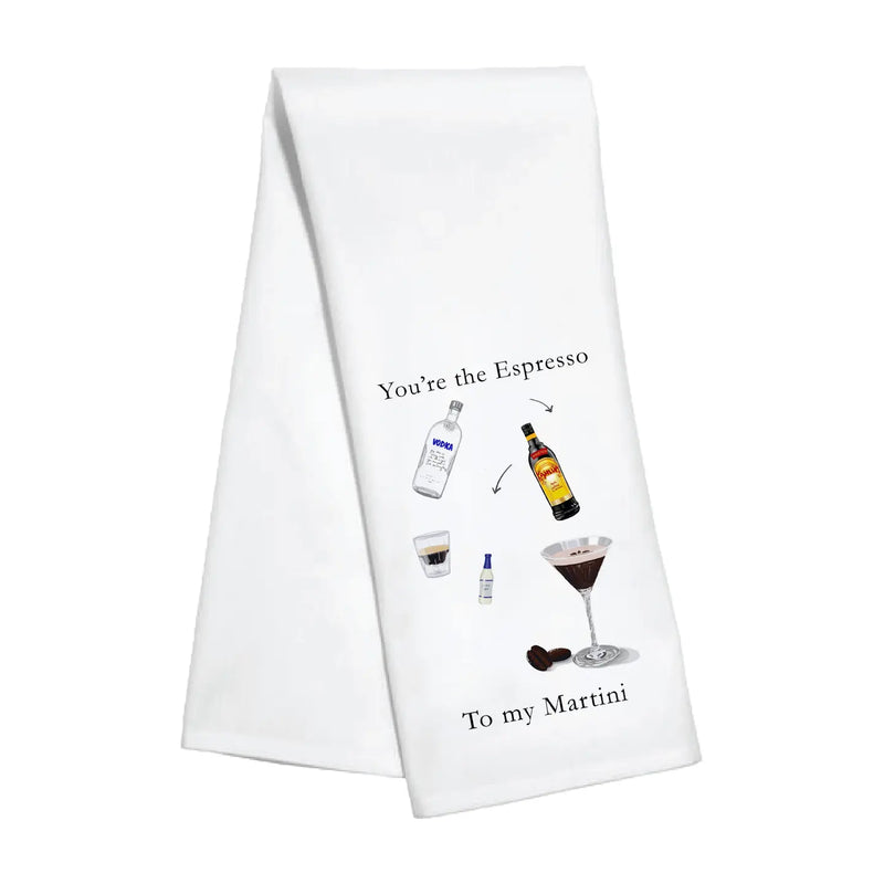 Espresso Martini Kitchen Towel