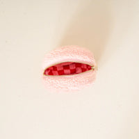 Candy Cane Holiday Circle Pouch