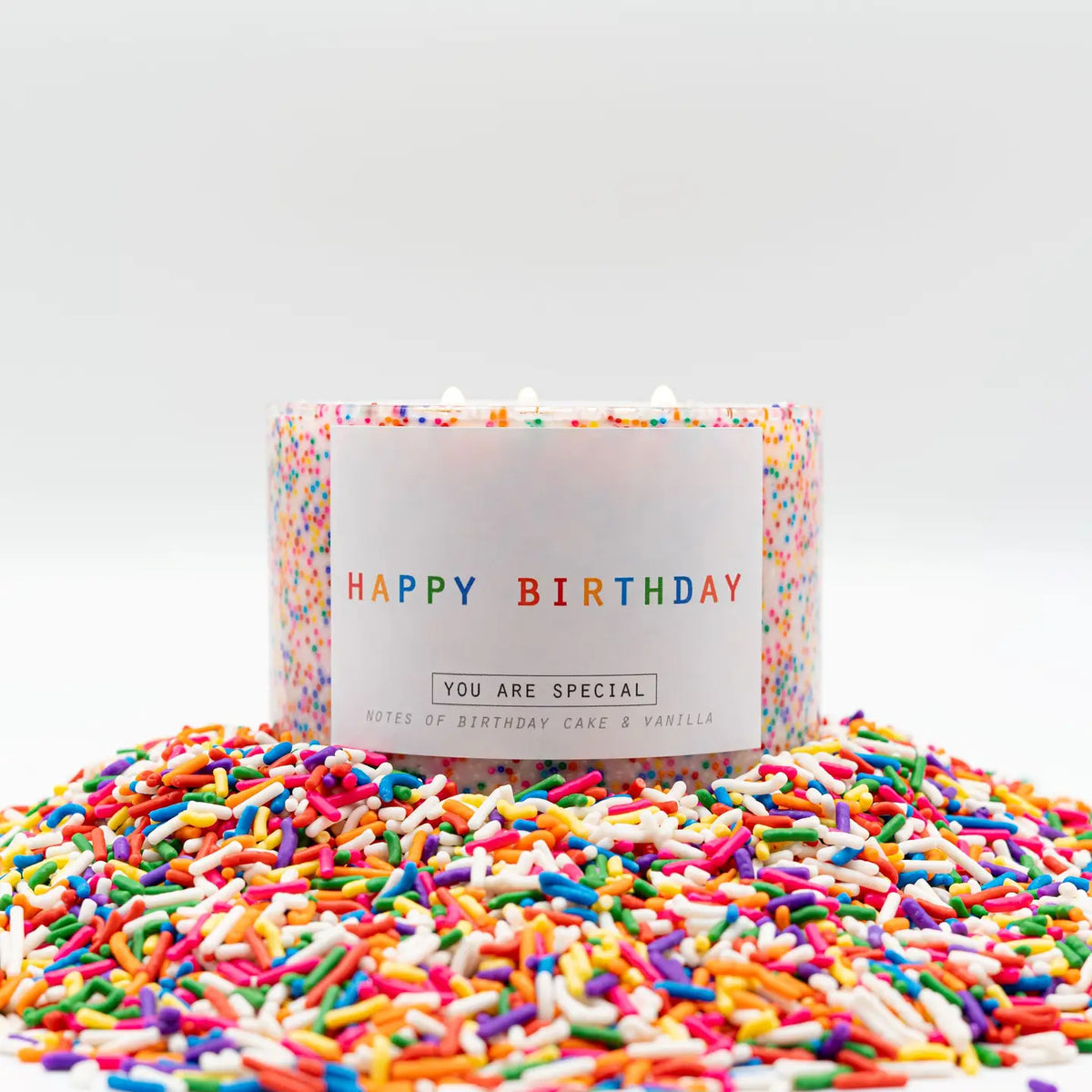 3 Wick Happy Birthday Soy Candle
