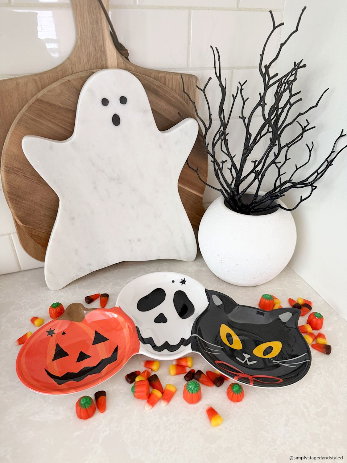 Halloween Melamine Tray