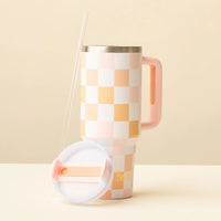 Take Me Everywhere Tumbler Peach