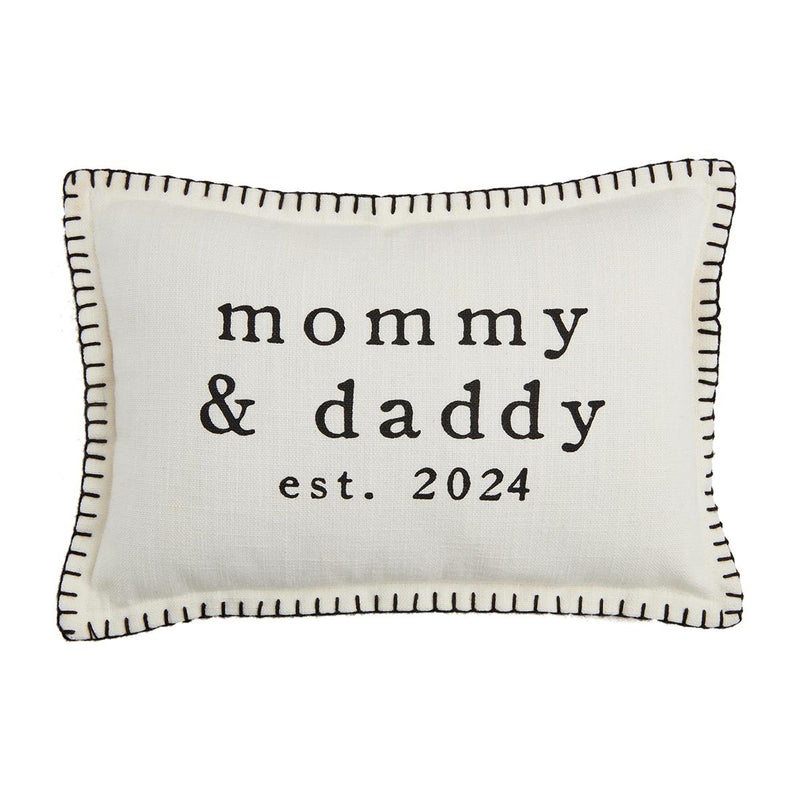 Parents Est 2024 Pillow