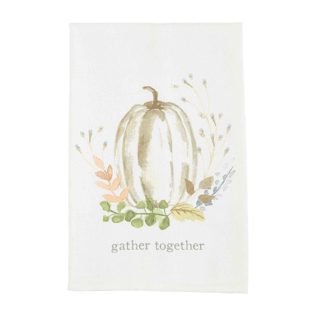 Gather Together Fall Tea Towel