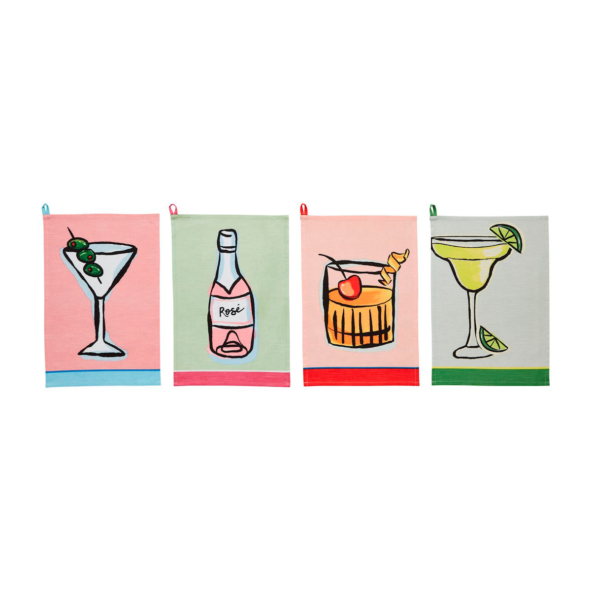 Cocktail Dish Towel