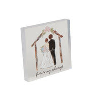 Wedding Acyrlic Plaque