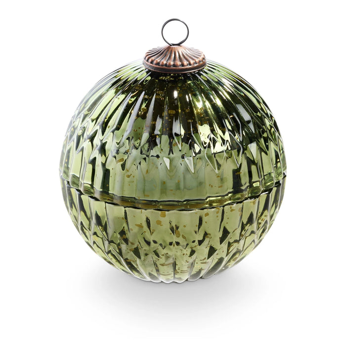 Balsam & Cedar Green Ornament Candle