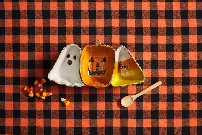 Halloween Triple Candy Dish Set