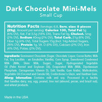 Dark Chocolate Mini Melt Candy