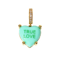TRUE LOVE Candy Heart Necklace