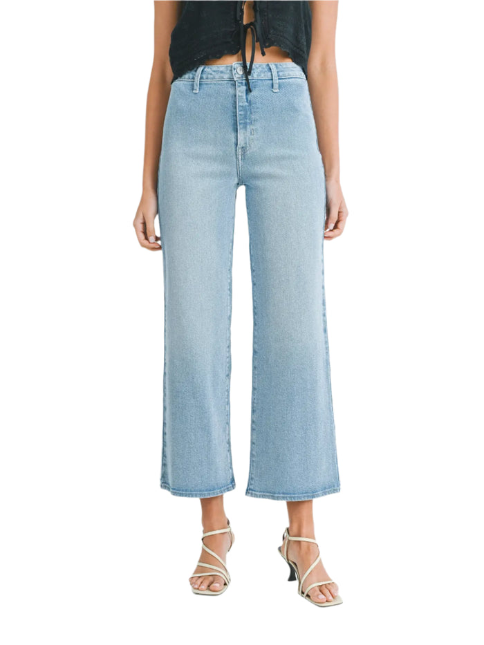 Light Denim Wide Leg