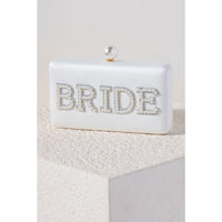 Bride Pearl Minaudiere Bag