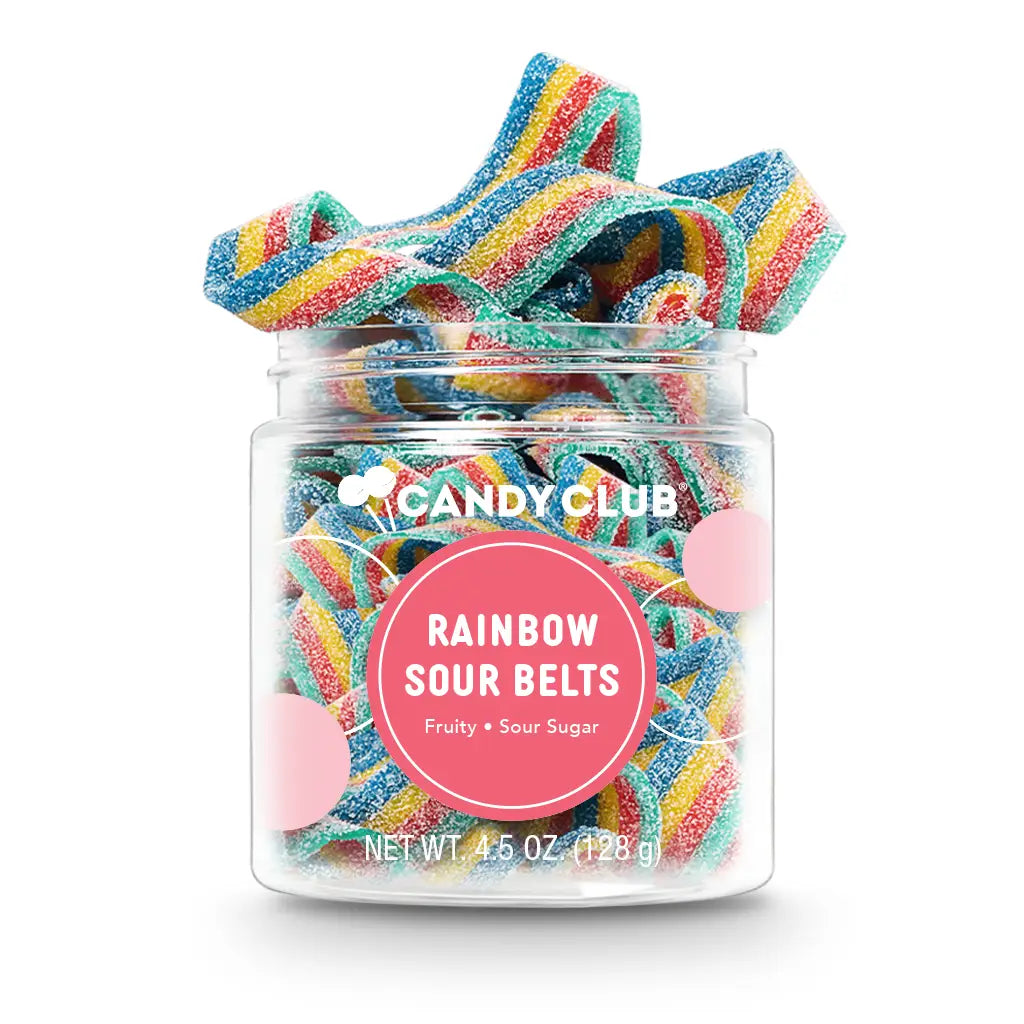 Rainbow Sour Belt Candy