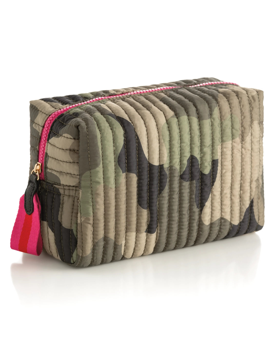 Camo Ezra Large Boxy Cosmetic Pouch