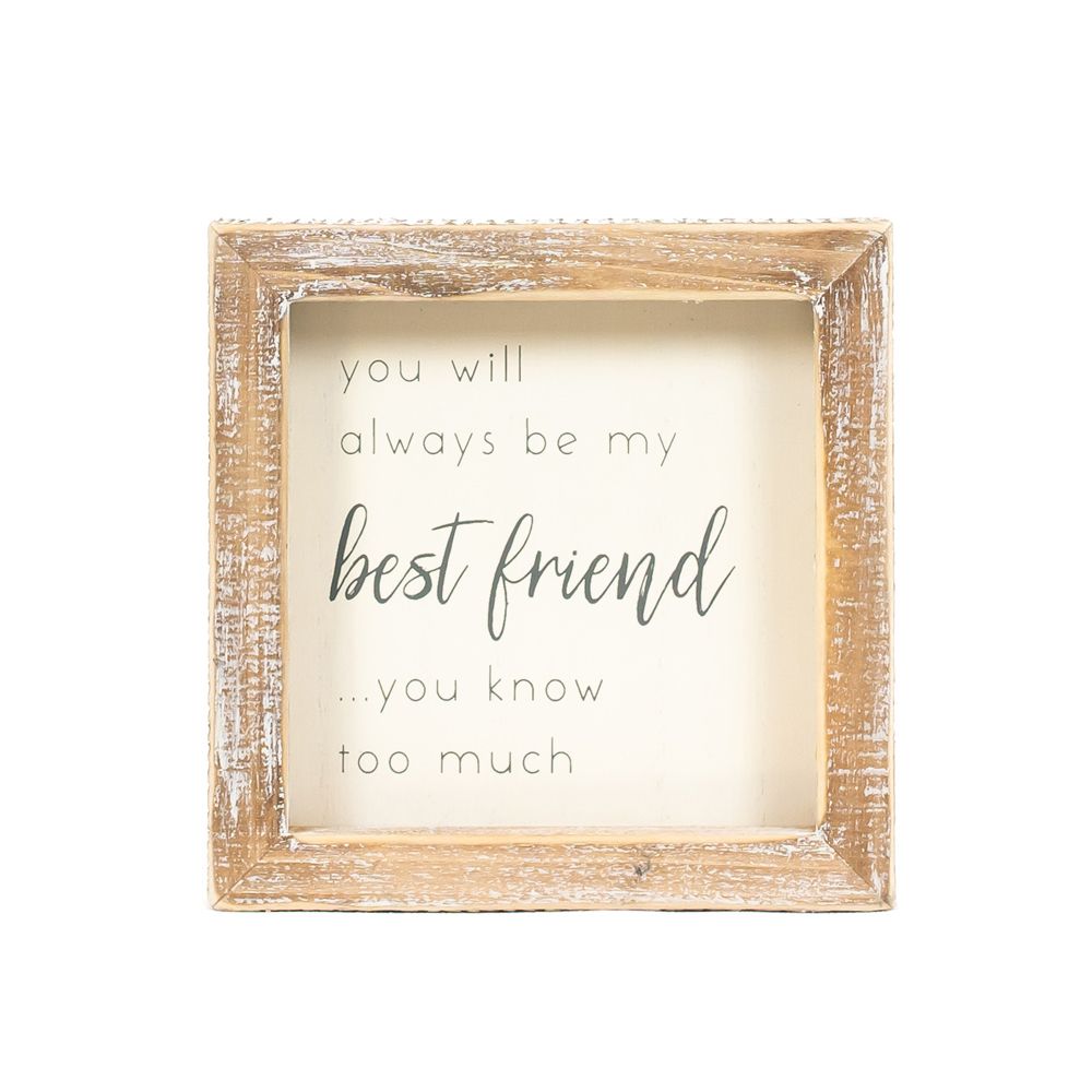 Best Friend Box Sign