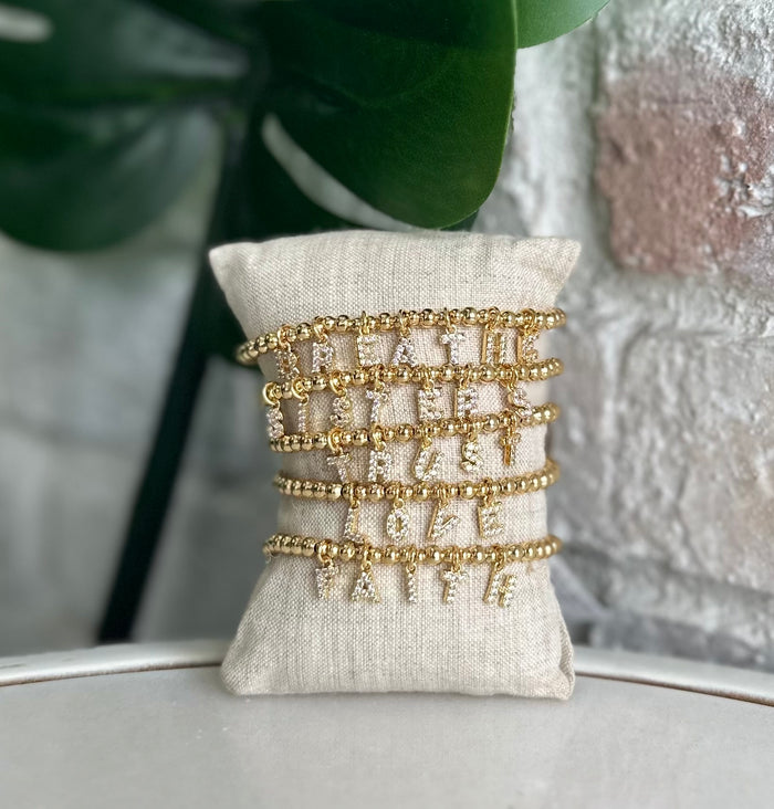 Dripping in Gold Bracelet