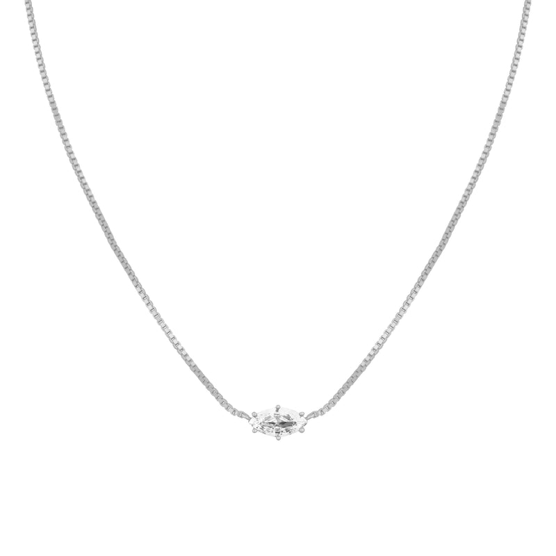 Averie Pendant Necklace Silver
