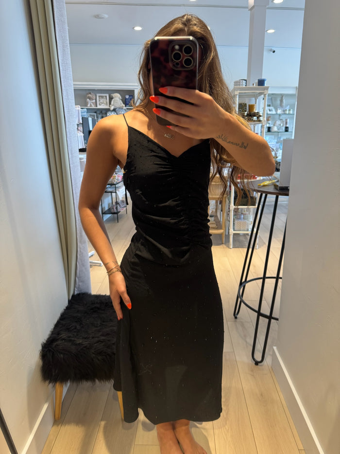 Adria Ruched Front Dress- FINAL SALE