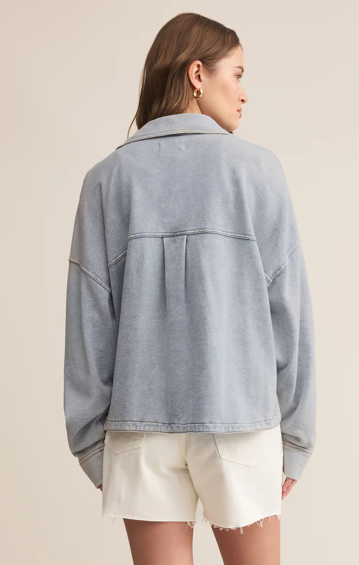 All Day Cropped Knit Jacket